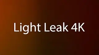 Light Leak 2 | Particular overlay | Light effect | Video background | Black Screen