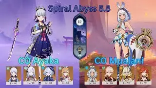 C0 Ayaka & C0 Mualani | Genshin Impact | 5.8 Spiral Abyss Floor 12