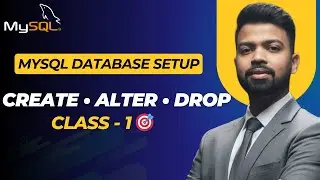 MySQL Database Setup Complete | CREATE, ALTER, DROP Commands (Interview Ready)