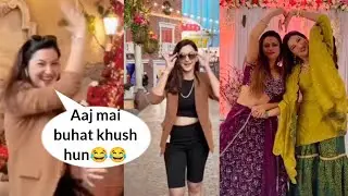 Gauhar Khan happy anniversary//with Zaid Darbar Performing Dancing