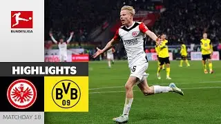 Frankfurt Takes Its Chances Against BVB | Eintracht Frankfurt - Borussia Dortmund | MD 18 Buli 24/25