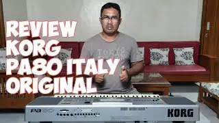 REVIEW Keyboard Profesional Arranger Legendaris Korg PA80 Italy Original