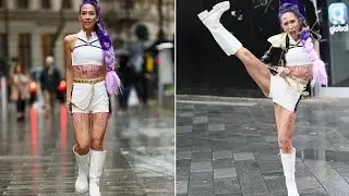 Myleene Klass transforms into a K-pop Demon Hunter for her Halloween radio set at Smooth Radio