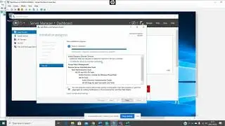 Installing Active directory domain services in Windows server 2016