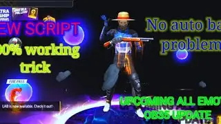 All Upcoming Emote // 100+ Emote|| OB35 New Script || OB35 New EMOTE FILE || 100% working