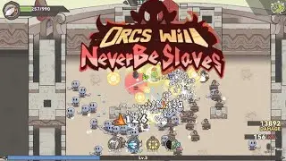Orcs Will Never Be Slaves - Horde Survivor Gameplay