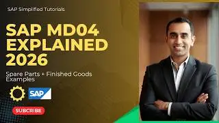 SAP MD04 Tutorial | Stock/Requirements List Explained with Spare Parts & Finished Goods Examples