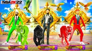 THE 1ST LEGEND TRIO TAKES OVER THE PARK IN NBA2K! THREE LEGENDS DOMINATE WITH THE BEST BUILDS!