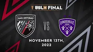 San Antonio FC v Louisville City FC: November 13, 2022