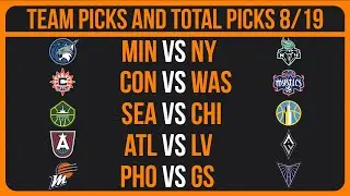WNBA Picks Today 8/19/25 | WNBA Picks & Predictions Today 8/19/25