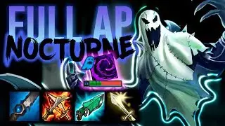 FULL AP NOCTURNE DOES INSANE BURST DAMAGE!! Off Meta Monday - AP Nocturne Jungle - League of Legends