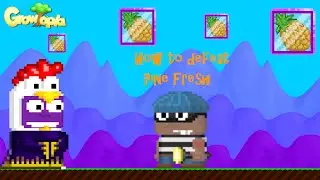 Growtopia - How to defeat Pine Fresh