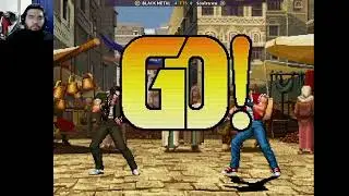 The King of fighters 98 retas online figthcade 2 Blackmetal vs Soulplayer 5 - 0