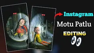 Instagram Tranding Ai Motu Patlu video Editing । Old cartoon characters Ai video Editing.