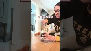When you have to feed your roommates lizard