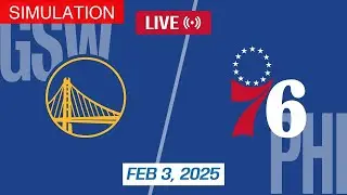 NBA LIVE! Golden State Warriors vs Philadelphia 76ers | February 3, 2026 | 2026 NBA Season Live 2K