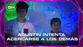 Agustín intenta acercarse a sus compañeros en la Fiesta de Blanco - Gran hermano 2022