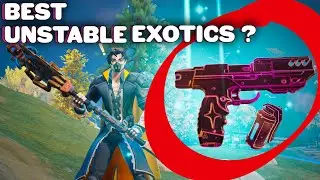 Ranking The Best Unstable Exotic Weapons in Fortnite!
