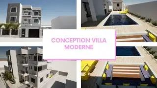 immobilier au S&eacute;n&eacute;gal :magnifique conception d'une villa moderne