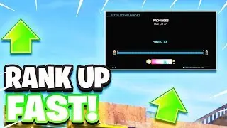 BEST GAMEMODE TO RANK UP FAST IN COD MW! FASTEST WAY TO LEVEL UP MODERN WARFARE!
