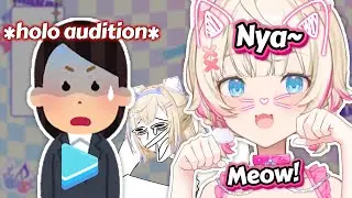 Mococo Abyssgard, a dog, meowed during her hololive audition