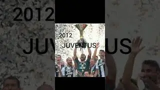 Every Serie A winner from 2000