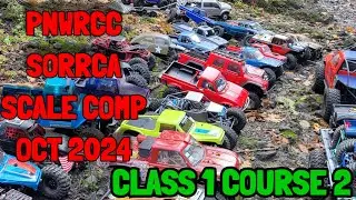Pacific Northwest RC Crawlers scale comp Deschuttes Falls: Class 1 course 2