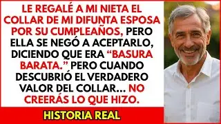 Le di a mi nieta un collar por su cumpleaños y ella dijo que era , basura barata