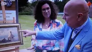 Tussen kunst en kitsch vanuit het kasteel in Ruurlo met de bezoekers en Frits Sissing jaar 2024