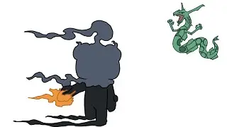 Rayquaza vs Marshadow! [Pokemon Animation]