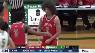 Central Catholic Holds on for Road Win at Margaretta, 54-50