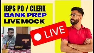📚 BANK EXAM PREP LIVE SESSION 🔥