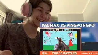 PingPongPo VS PacMax | GBB ONLINE 2020 | TOP 16 | REACTION