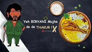 Why chicken biryani painting is trending right now !