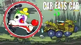 Car Eats Car 5 All Levels Walkthrough