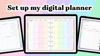 Setting up my new digital planner