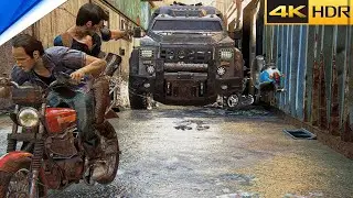 UNCHARTED 4 - THE BEST CHASE IN GAMING HISTORY | ULTRA Realistic Gra...