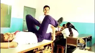 funney action seen in SHMD school class 12