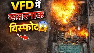 VFD में खतरनाक विस्फोट 😱 | पूरी VFD जल गई
