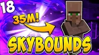35MIL+ SHOP PROFIT!? | SKYBOUNDS #18 (Minecraft Skyblock)