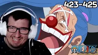 REUNION WITH BUGGY & MEETING WARDEN MAGELLAN! ONE PIECE EPISODES 423-425 REACTION! (REDIRECT LINK)