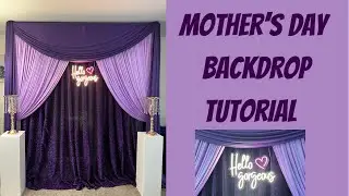 Premium Backdrops | DIY Backdrop Tutorial