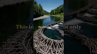 Ingenious Salmon Traps of Early Idaho Tribes #shorts