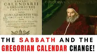 The Sabbath and the Gregorian Calendar Change! | 9 mins. | Pr. Michael Pedrin