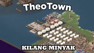TAMBANG DAN KILANG MINYAK JALAN NINJA KITA. Theotown Indonesia. Vertical Stream.