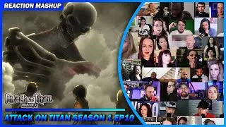 Attack on Titan Season 1 Episode 10 Reaction Mashup | 進撃の巨人 #shingekinokyojin #attackontitan #aot