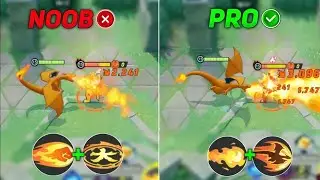 Correct Build For Charizard After The New Update! Deal Additional Damage | Pokemon unite 