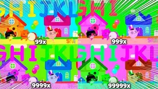Super Simple ABCs Song Speeding Up Intro Logo at 999999x Speed Klasky Csupo Effects! | Combined