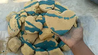 Asmr.Masterpiece yellow mud dirt dry crumbling H.B.D🎂🍫🍰@kpopldlloveyou.ALLAH bless on u