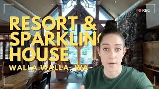 Wine Tasting in Walla Walla at a Rustic Lodge